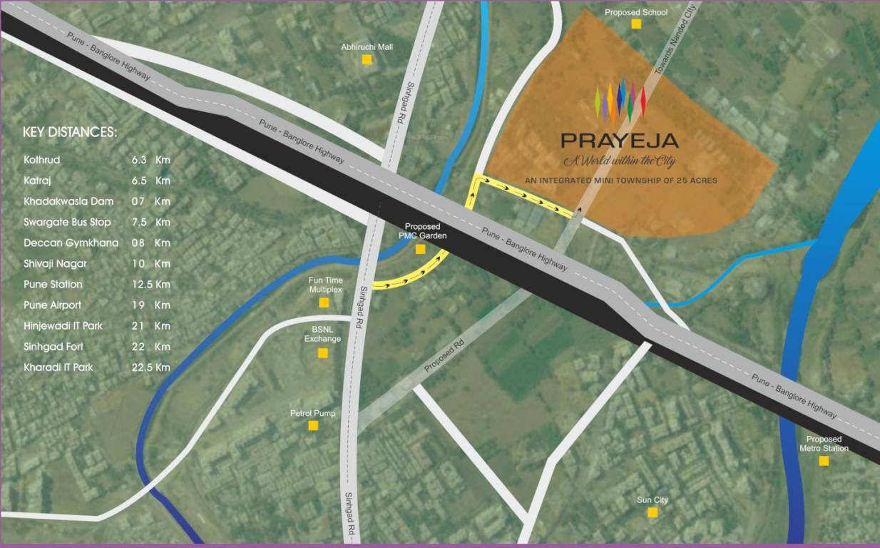  city phase ii Location Plan