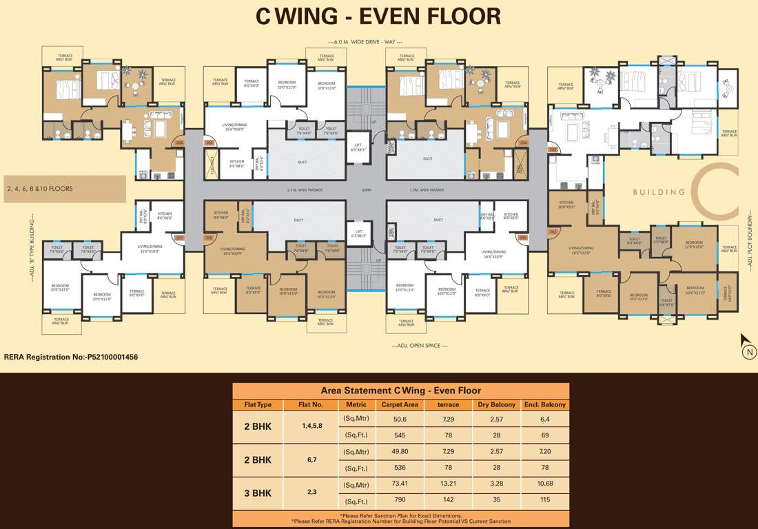 Images for Cluster Plan of Bhandari Vermont B C