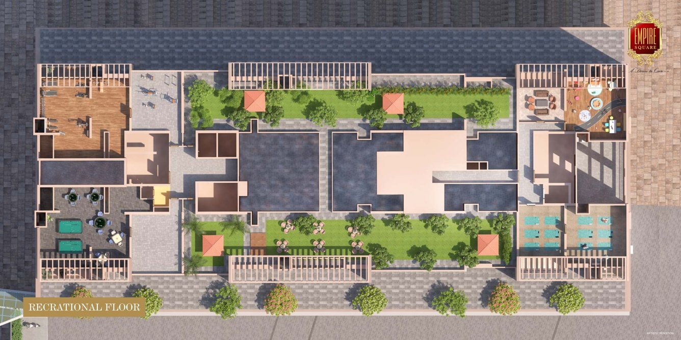  empire square  A Cluster Plan