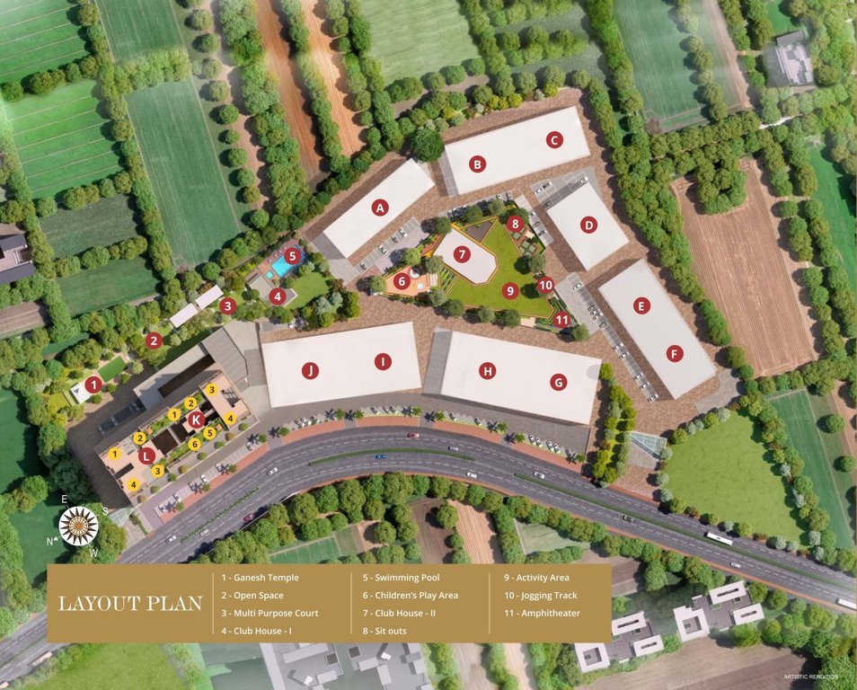 empire square  Layout Plan