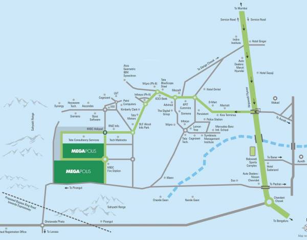 Images for Location Plan of Pegasus Megapolis Mystic Phase 2