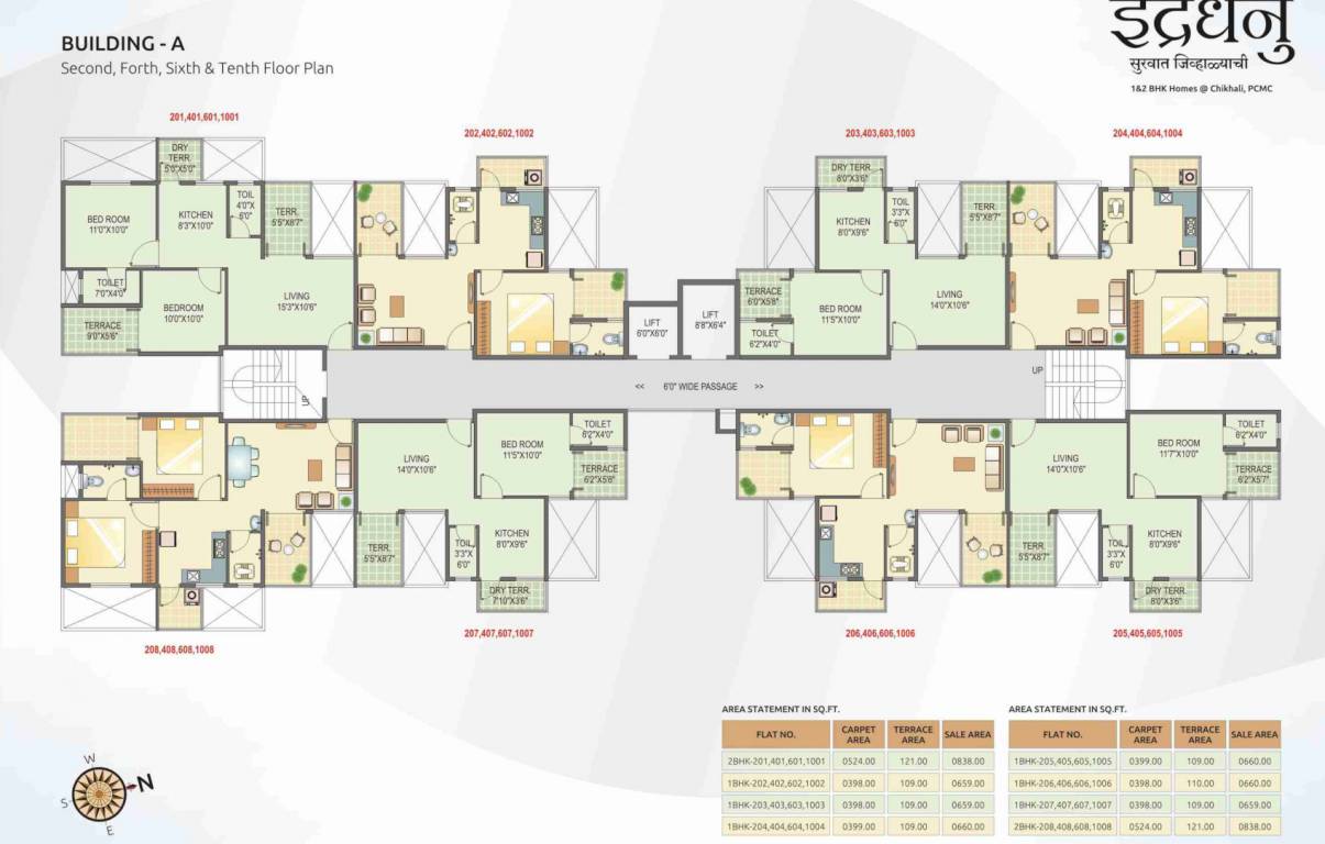  indradhanu phase 2 A Building Cluster Plan