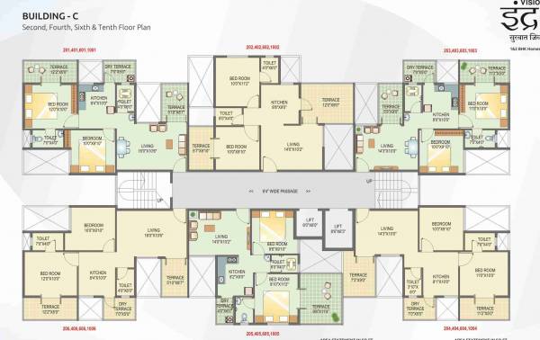 indradhanu-phase-2 D Building Cluster Plan