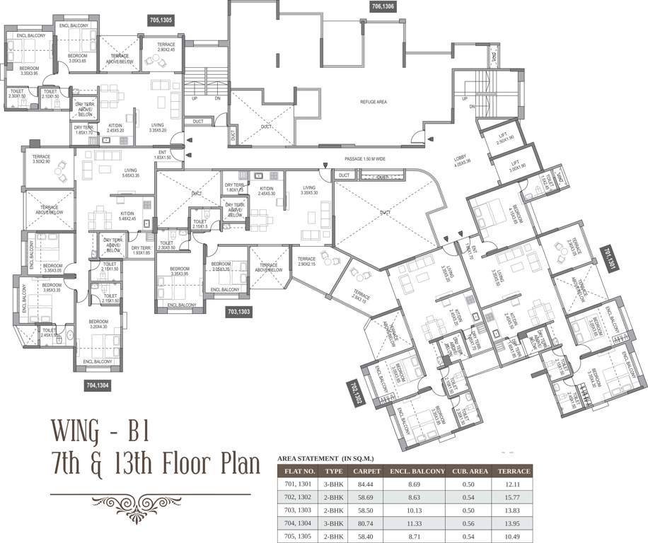 Images for Cluster Plan of Paranjape Gloria Grand B1 B2 H2