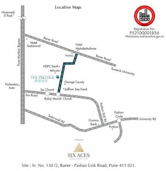 Images for Location Plan of Sanjeevani The Prestige Avenue