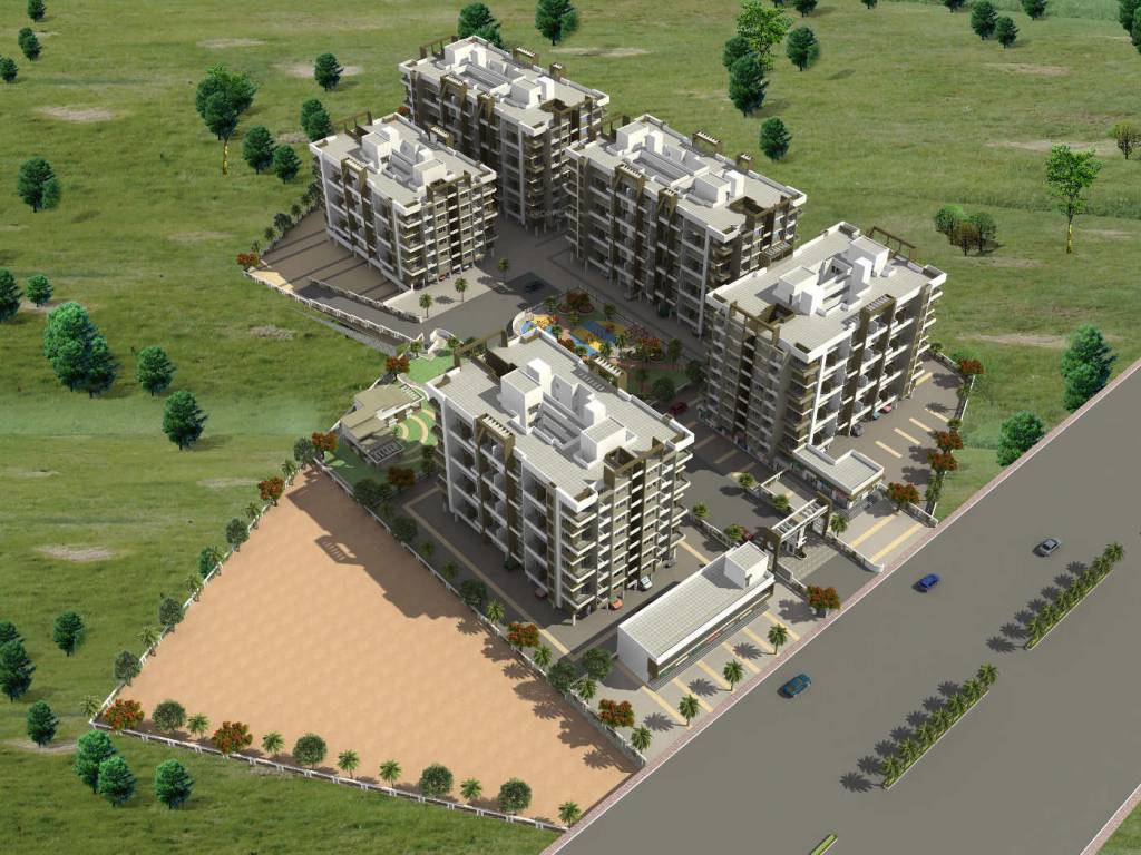 Images for Elevation of RR Akshay City A And B Building
