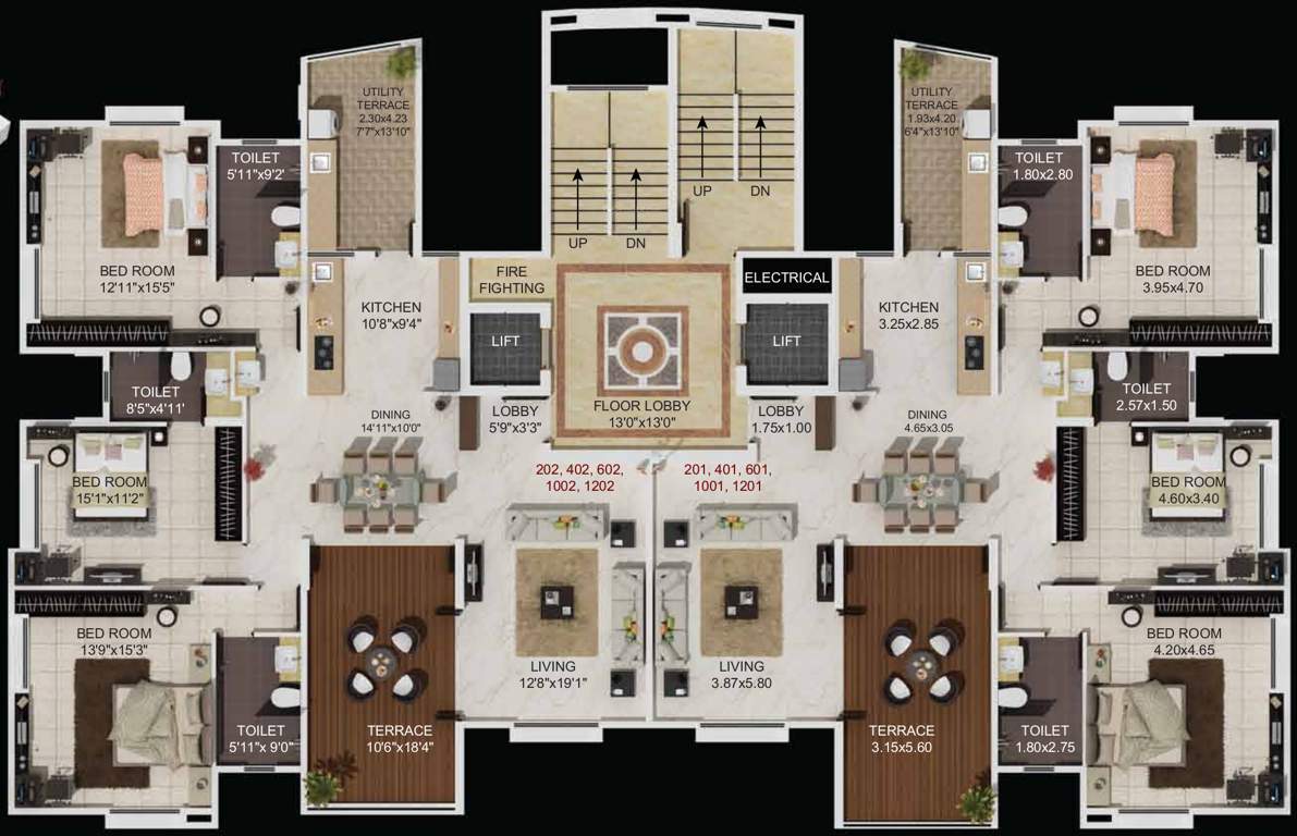 Images for Cluster Plan of Ambiience Greendale Wing D
