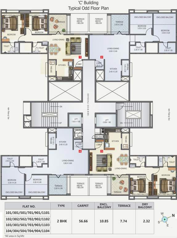 Images for Cluster Plan of Kunal Iconia Phase II