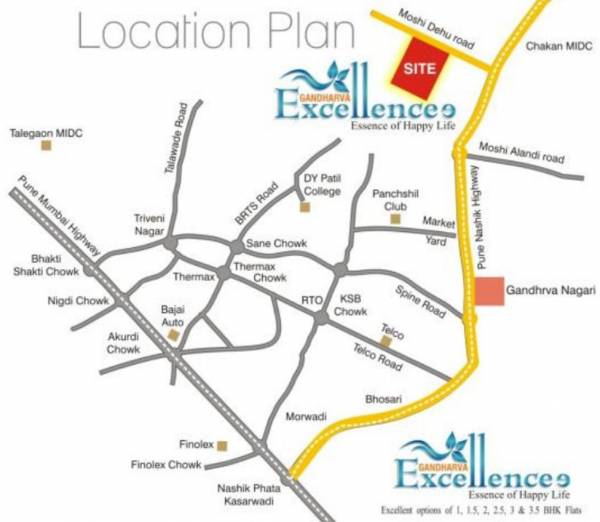  gandharva-excellence-project-ii Location Plan