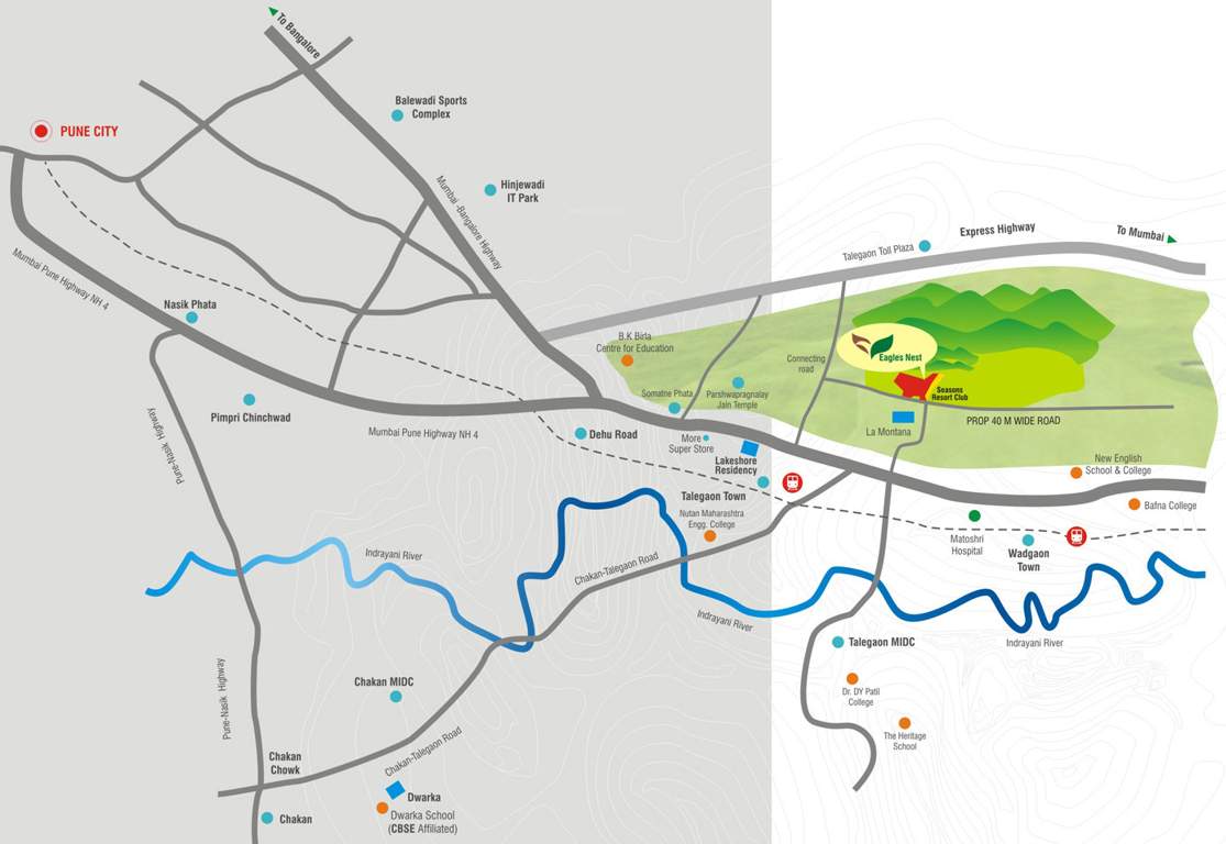 Images for Location Plan of Naiknavare Eagles Nest Project 2
