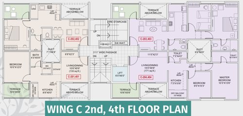 Images for Cluster Plan of Neev Saheels Fortune Park II