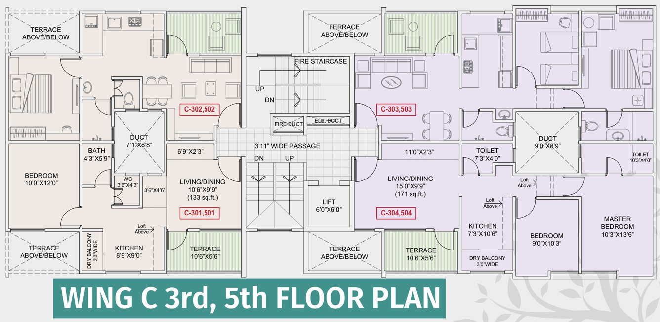 Images for Cluster Plan of Neev Saheels Fortune Park II