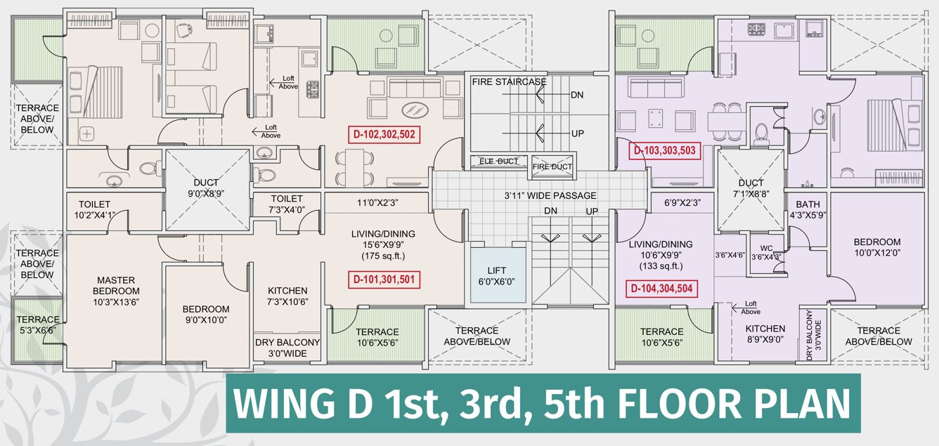 Images for Cluster Plan of Neev Saheels Fortune Park II