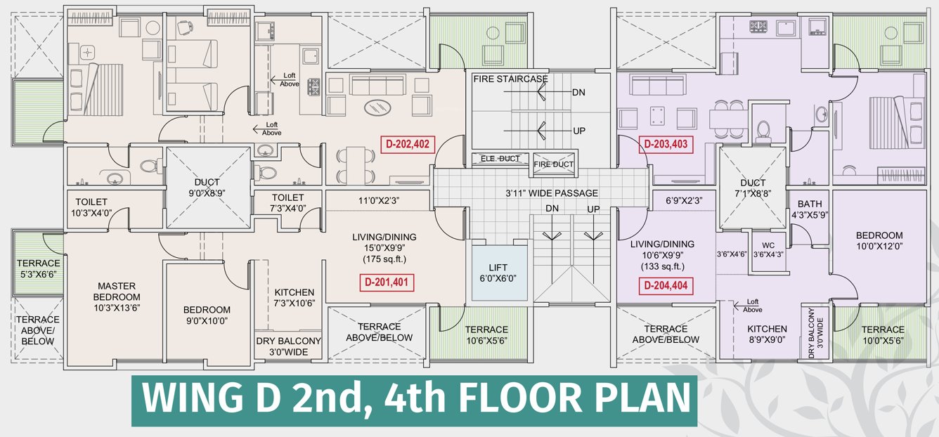 Images for Cluster Plan of Neev Saheels Fortune Park II