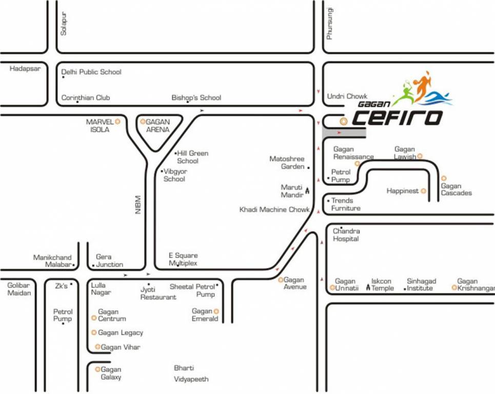Images for Location Plan of Gagan Cefiro Phase 2