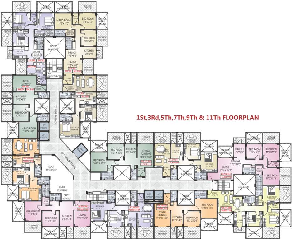 Images for Cluster Plan of Nirman Akash Raj Phase One