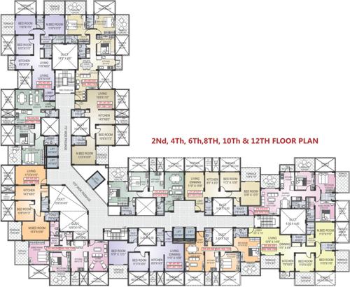 Images for Cluster Plan of Nirman Akash Raj Phase One