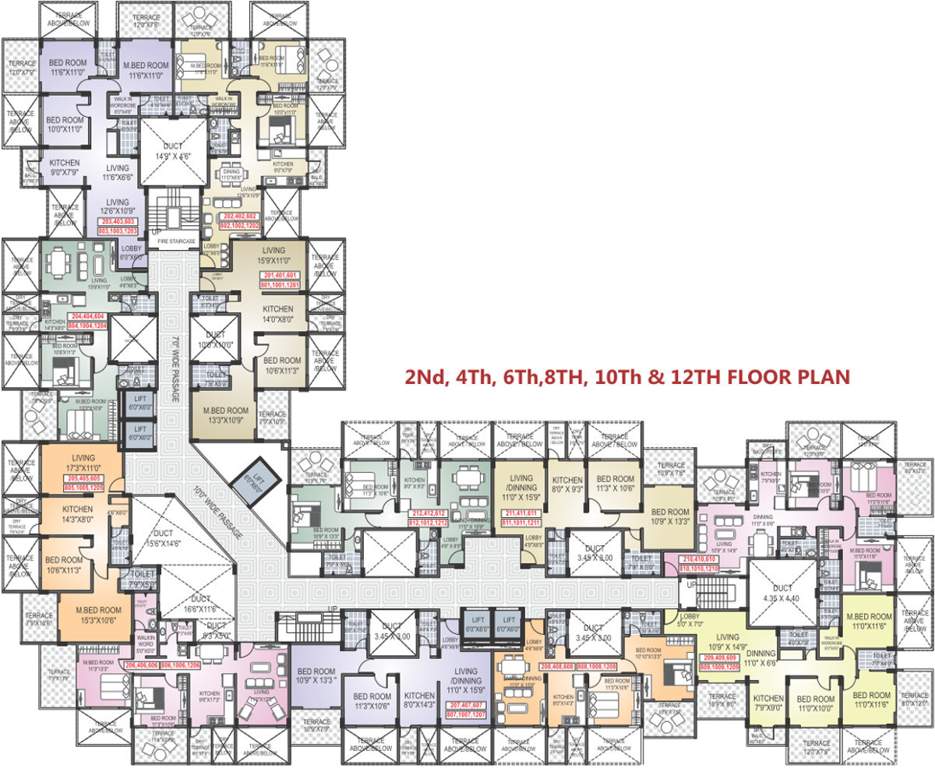 Images for Cluster Plan of Nirman Akash Raj Phase One