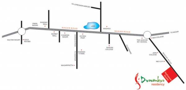 Images for Location Plan of RSG Durvankur Residency Phase 2