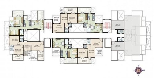  eco-park-wing-b-and-c Eco Park Wing B Cluster Plan