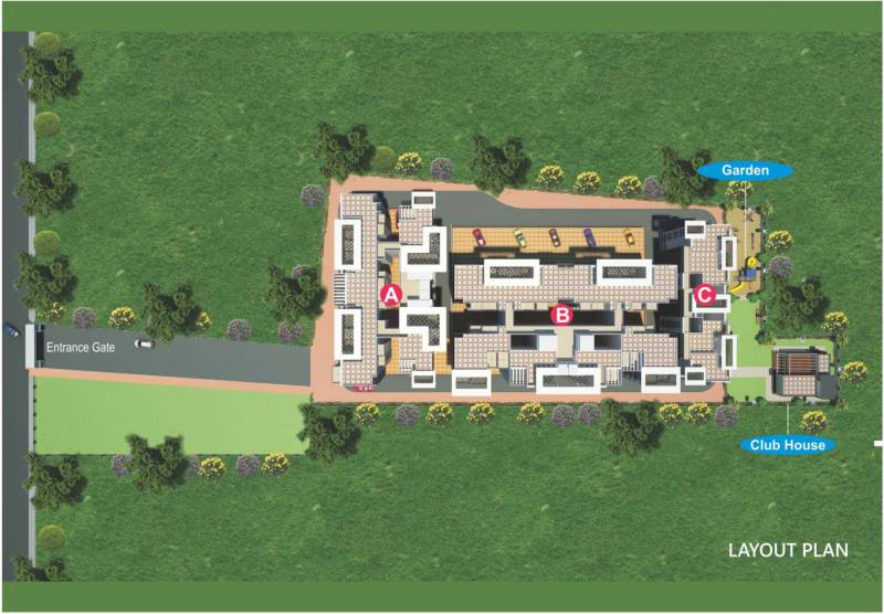 Images for Layout Plan of DSP DS Vrindavan A B