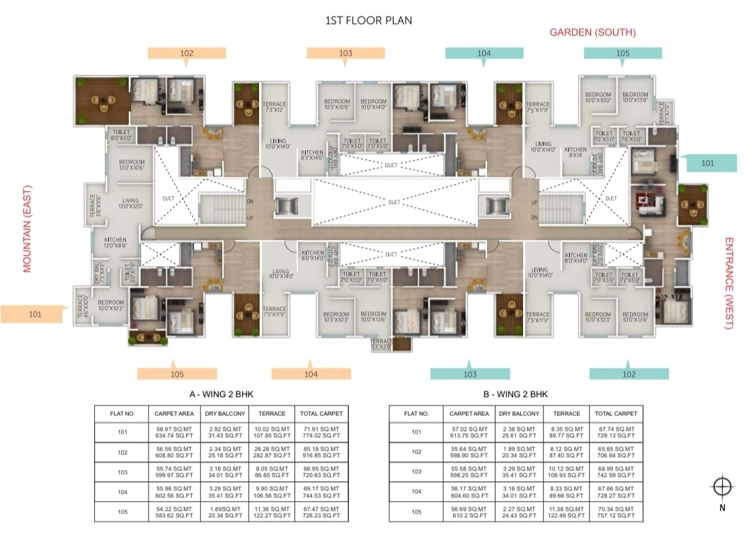  allure apartment Allure Cluster Plan