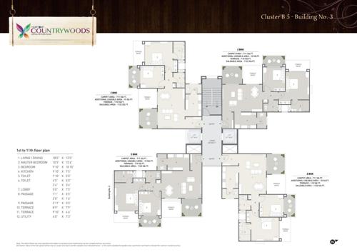  countrywoods-building-3 Hubtown Countrywoods Building 3 Cluster Plan