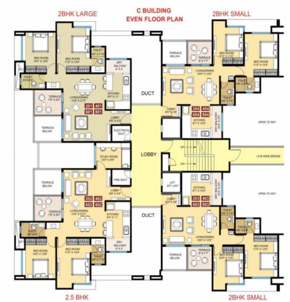 Images for Cluster Plan of Vasudha Sai Eshanya C D Wing