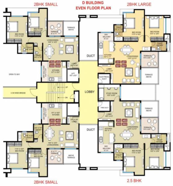 Images for Cluster Plan of Vasudha Sai Eshanya C D Wing