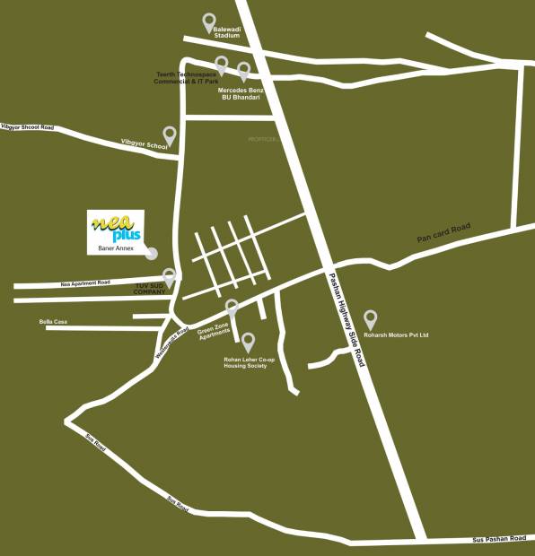 Images for Location Plan of Bhandari NeaPlus