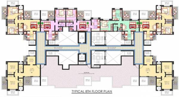 Images for Cluster Plan of Kamalraj Datta Vihar A Bldng