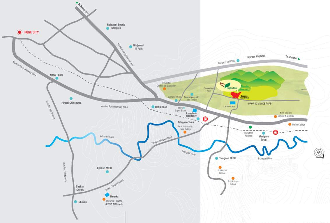 Images for Location Plan of Naiknavare Eagles Nest Project 3