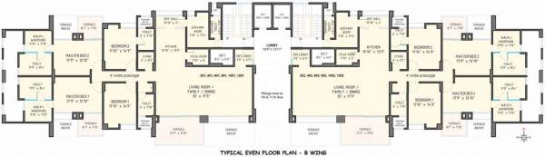 Images for Cluster Plan of Dreams Aryan A B Wings