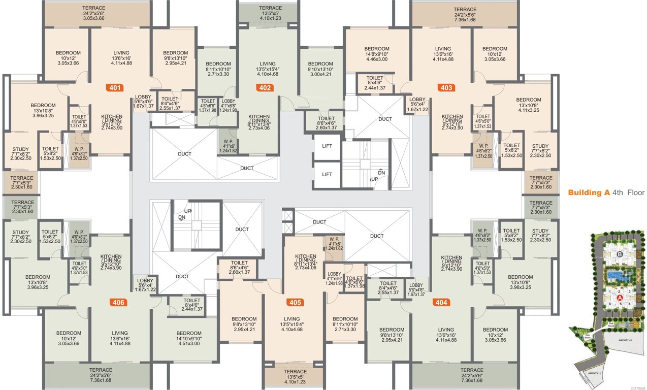 Images for Cluster Plan of Rohan Ishan Wing A 5 To 11 Floor