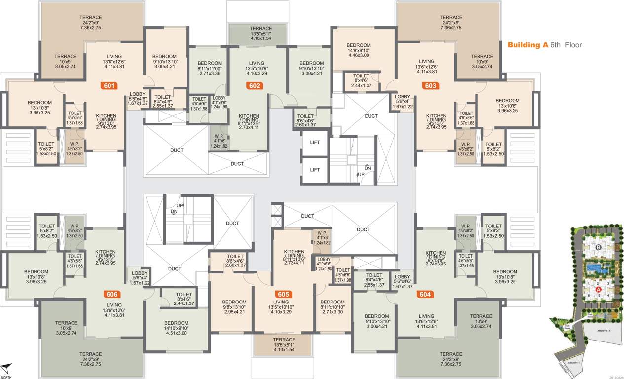 Images for Cluster Plan of Rohan Ishan Wing A 5 To 11 Floor