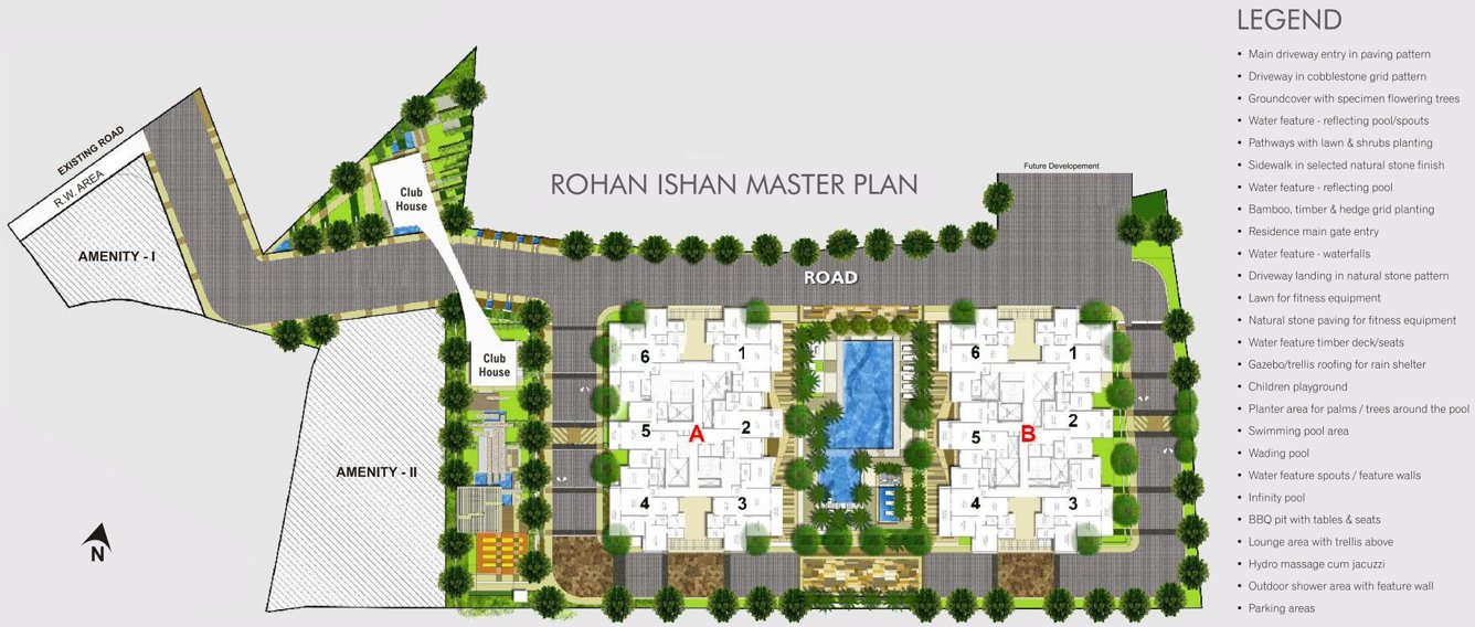 Images for Master Plan of Rohan Ishan Wing A 5 To 11 Floor