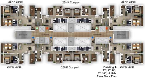  neelanchal-phase-i Images for Cluster Plan of Pinnacle Neelanchal Phase I