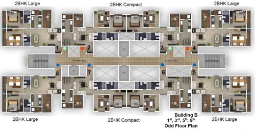 neelanchal-phase-i Images for Cluster Plan of Pinnacle Neelanchal Phase I