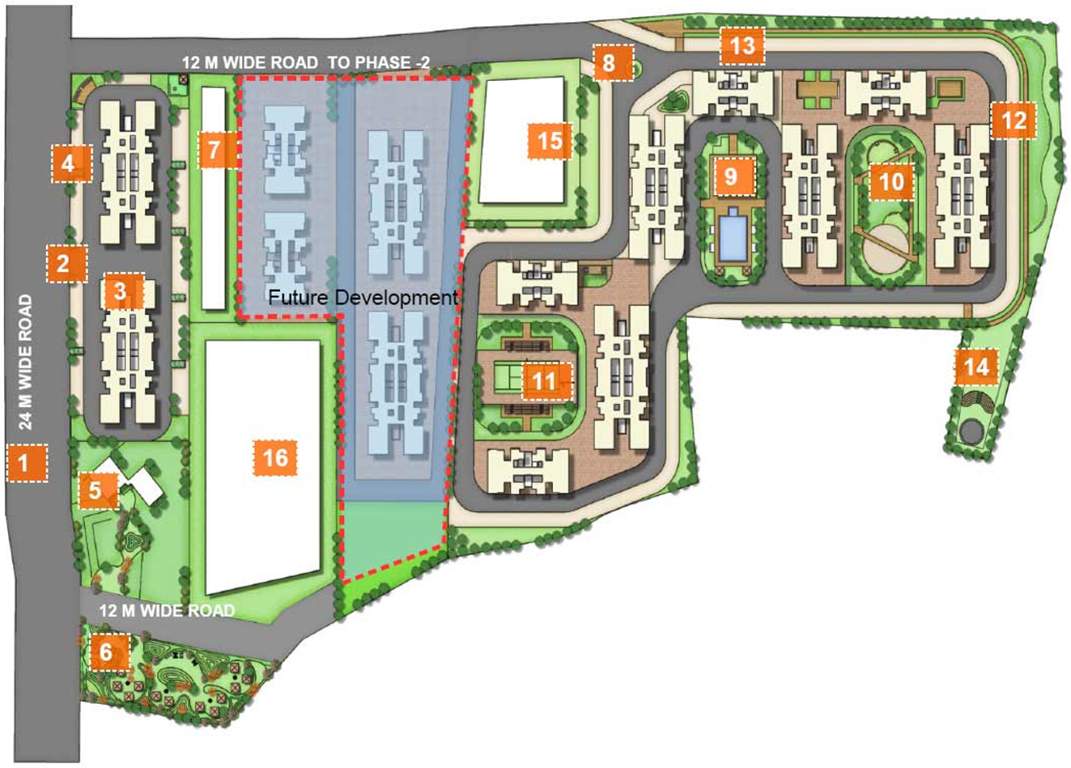  neelanchal phase i Images for Master Plan of Pinnacle Neelanchal Phase I