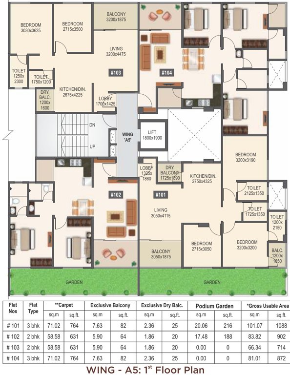 Images for Cluster Plan of Mantra 29 Gold Coast Phase 1