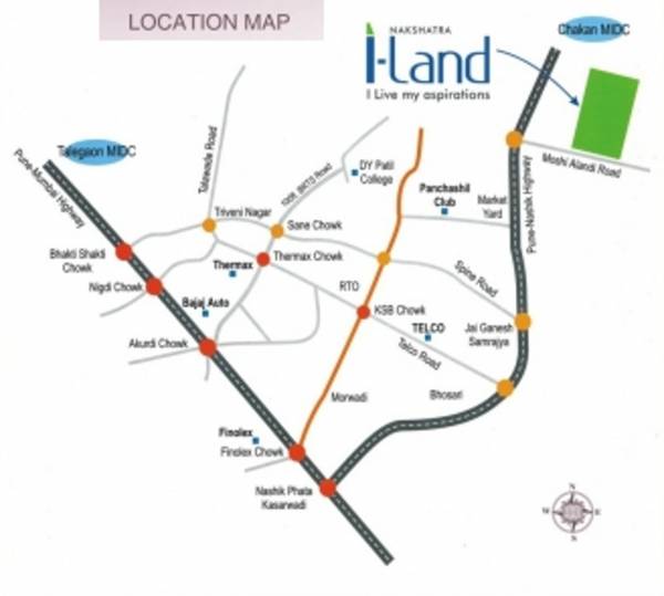 Images for Location Plan of Ellora Nakshatra I Land 1