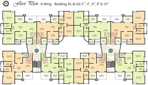 Images for Cluster Plan of Satyam Serenity A