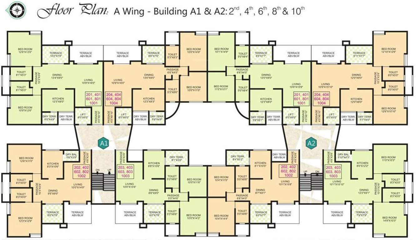 Images for Cluster Plan of Satyam Serenity A