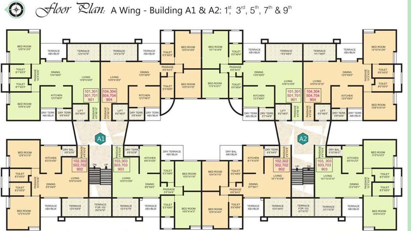 Images for Cluster Plan of Satyam Serenity A