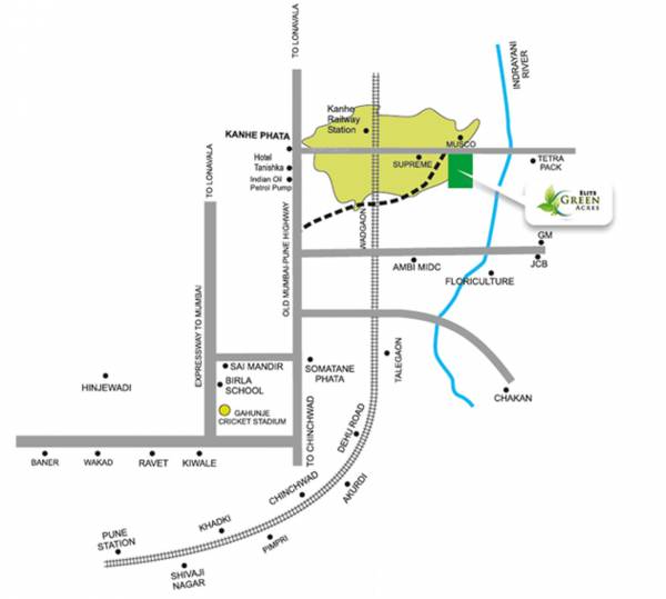 Images for Location Plan of Elite Green Acres I And J