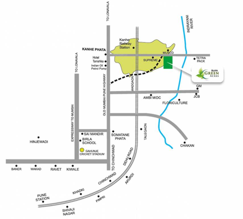 Images for Location Plan of Elite Green Acres I And J