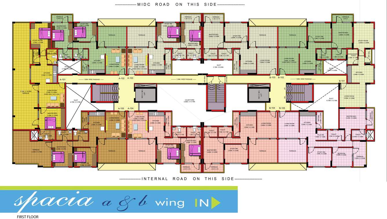  mahavirs natura spacia Images for Cluster Plan of Mas Mahavirs Natura Spacia