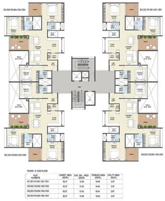 Images for Cluster Plan of Goel Ganga Ganga Platino Building P Q R Images for Cluster Plan of Goel Ganga Ganga Platino Building P Q R