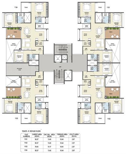 Images for Cluster Plan of Goel Ganga Ganga Platino Building P Q R Images for Cluster Plan of Goel Ganga Ganga Platino Building P Q R