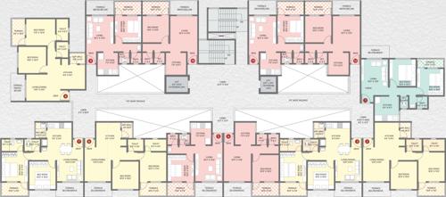 Images for Cluster Plan of Achalare Honeydew Wing A 12th Floor